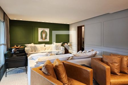 Sala de apartamento à venda com 4 quartos, 242m² em Nova Petrópolis, São Bernardo do Campo