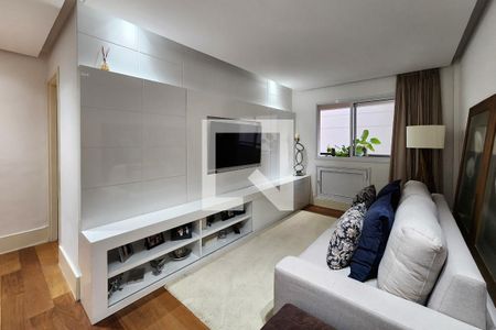 Sala de TV de apartamento à venda com 4 quartos, 242m² em Nova Petrópolis, São Bernardo do Campo