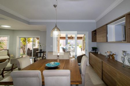 Sala de Jantar de casa de condomínio à venda com 4 quartos, 390m² em Loteamento Residencial Barão do Café, Campinas