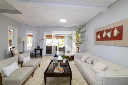 Sala de casa de condomínio à venda com 4 quartos, 390m² em Loteamento Residencial Barão do Café, Campinas