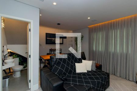 Sala de casa de condomínio à venda com 3 quartos, 120m² em Vila Maria Alta, São Paulo