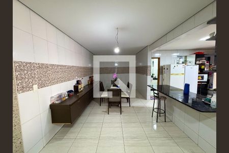 Sala/Cozinha de casa à venda com 3 quartos, 80m² em Eldorado, Contagem