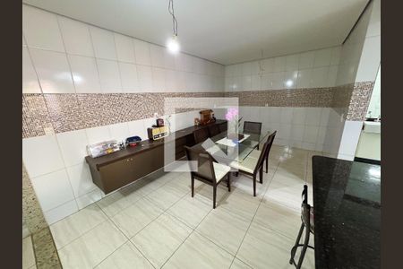 Sala/Cozinha de casa à venda com 3 quartos, 80m² em Eldorado, Contagem