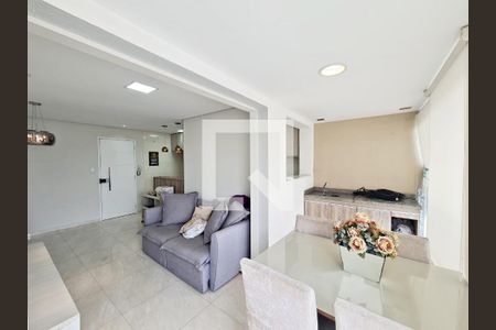 Varanda da Sala de apartamento à venda com 2 quartos, 72m² em Vila Antonieta, Guarulhos