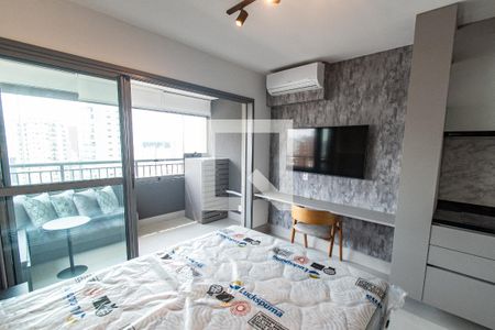 Sala/quarto de kitnet/studio para alugar com 1 quarto, 29m² em Chácara Klabin, São Paulo