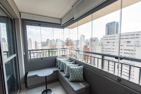 Varanda de kitnet/studio para alugar com 1 quarto, 29m² em Chácara Klabin, São Paulo