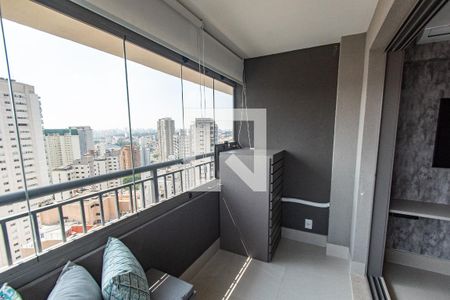 Varanda de kitnet/studio para alugar com 1 quarto, 29m² em Chácara Klabin, São Paulo