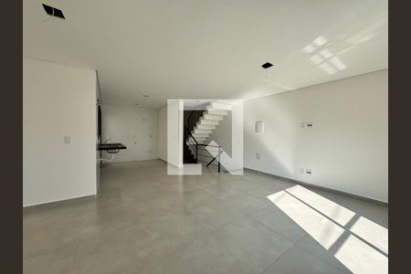 Sala de casa à venda com 3 quartos, 206m² em Vila Santo Alberto, Santo André