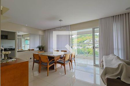 Sala de apartamento à venda com 4 quartos, 240m² em Paquetá, Belo Horizonte