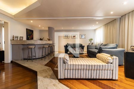 Sala de apartamento à venda com 4 quartos, 354m² em Vila Santo Estéfano, São Paulo