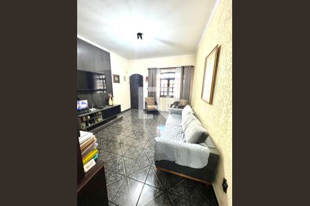 Sala de casa à venda com 3 quartos, 178m² em Vila Tibiriçá, Santo André