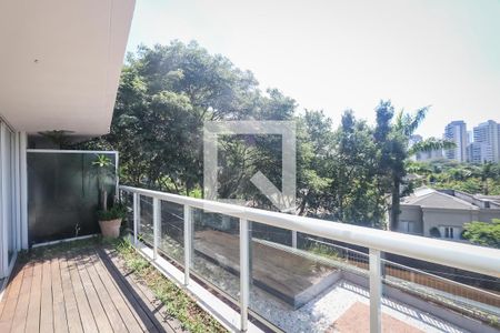 Varanda da Sala de casa de condomínio à venda com 3 quartos, 350m² em Real Parque, São Paulo