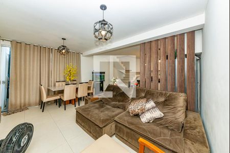 Sala de apartamento à venda com 2 quartos, 140m² em Chácara Cotia, Contagem