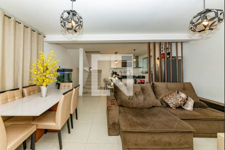 Sala de apartamento à venda com 2 quartos, 140m² em Chácara Cotia, Contagem