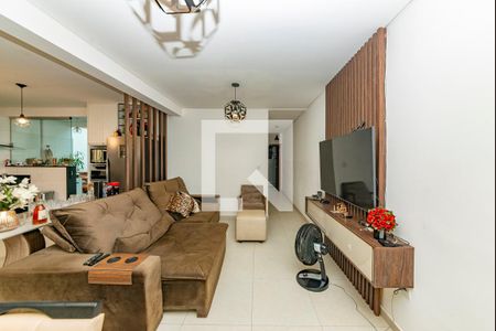Sala de apartamento à venda com 2 quartos, 140m² em Chácara Cotia, Contagem