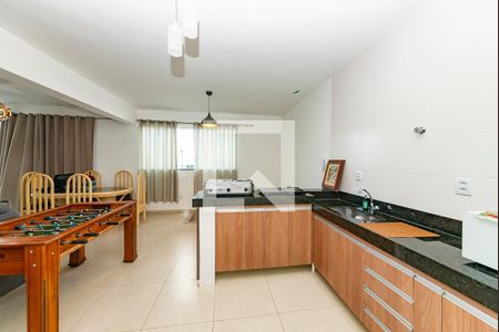 Cozinha de casa à venda com 2 quartos, 140m² em Chácaras Reunidas Santa Terezinha, Contagem