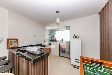 Cozinha de casa à venda com 2 quartos, 140m² em Chácaras Reunidas Santa Terezinha, Contagem