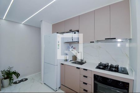 Sala/Cozinha de apartamento para alugar com 2 quartos, 44m² em Vila Bremen, Guarulhos