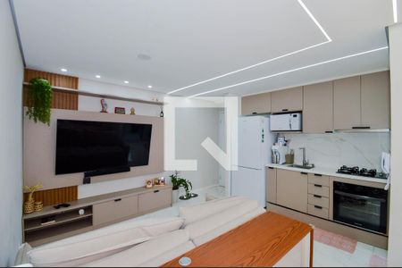 Sala/Cozinha de apartamento para alugar com 2 quartos, 44m² em Vila Bremen, Guarulhos