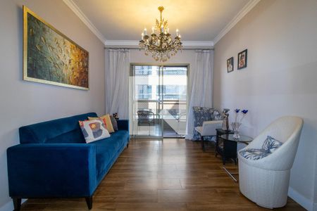 Sala de apartamento à venda com 3 quartos, 100m² em Nova Campinas, Campinas