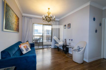 Sala de apartamento à venda com 3 quartos, 100m² em Nova Campinas, Campinas