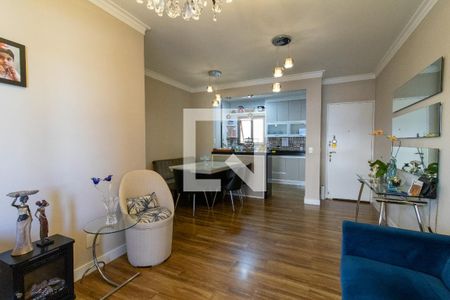 Sala de apartamento à venda com 3 quartos, 100m² em Nova Campinas, Campinas