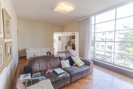 Sala de casa para alugar com 5 quartos, 206m² em São Pedro, Belo Horizonte