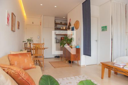 Sala de apartamento à venda com 1 quarto, 35m² em Jardim Hipico, São Paulo