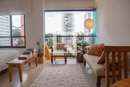 Sala de apartamento à venda com 1 quarto, 35m² em Jardim Hipico, São Paulo