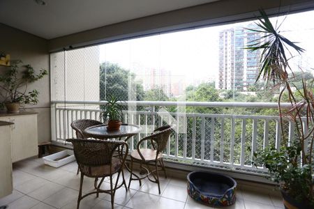 Varanda de apartamento à venda com 3 quartos, 118m² em Jardim Lar Sao Paulo, São Paulo