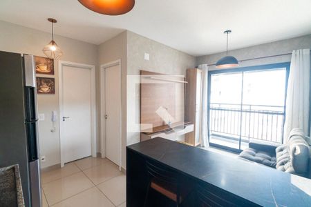 Sala/Cozinha de kitnet/studio para alugar com 1 quarto, 30m² em Jardim Prudência, São Paulo