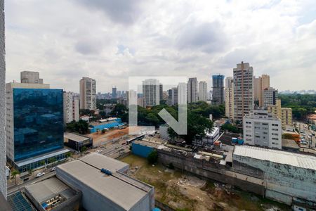 Vista de kitnet/studio à venda com 0 quarto, 23m² em Santo Amaro, São Paulo