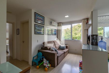 Sala de apartamento à venda com 2 quartos, 46m² em Ipanema, Porto Alegre
