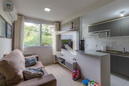 Sala de apartamento à venda com 2 quartos, 46m² em Ipanema, Porto Alegre