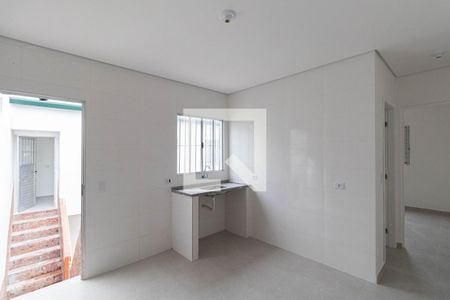 Sala/Cozinha de casa para alugar com 1 quarto, 49m² em Jardim Popular, São Paulo