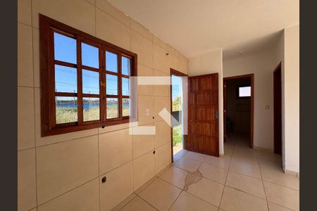 Sala cozinha de casa à venda com 1 quarto, 35m² em São Miguel, São Leopoldo