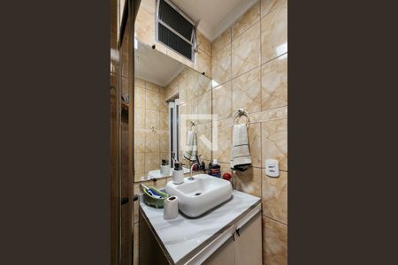 Banheiro de apartamento à venda com 1 quarto, 30m² em Vila Jerusalem, São Bernardo do Campo