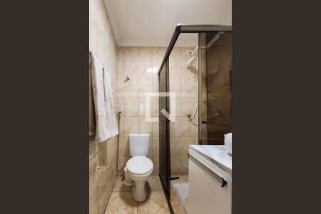 Banheiro de apartamento à venda com 1 quarto, 30m² em Vila Jerusalem, São Bernardo do Campo