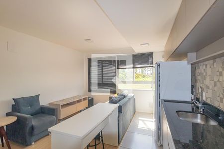 Sala/Cozinha de apartamento para alugar com 2 quartos, 52m² em Fátima, Canoas
