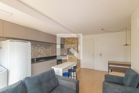 Sala/Cozinha de apartamento para alugar com 2 quartos, 52m² em Fátima, Canoas