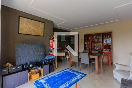 Sala de apartamento à venda com 3 quartos, 123m² em Vila Indiana, São Paulo