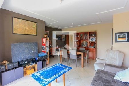 Sala de apartamento à venda com 3 quartos, 123m² em Vila Indiana, São Paulo