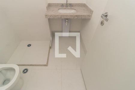 Banheiro de kitnet/studio à venda com 1 quarto, 33m² em Higienópolis, São Paulo