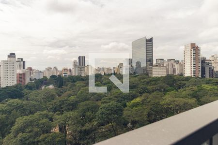 Varanda do Studio de kitnet/studio à venda com 1 quarto, 33m² em Higienópolis, São Paulo