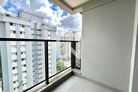 Varanda de kitnet/studio à venda com 1 quarto, 28m² em Chácara Inglesa, São Paulo