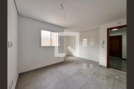 Sala de apartamento à venda com 2 quartos, 63m² em Jardim Santo Alberto, Santo André