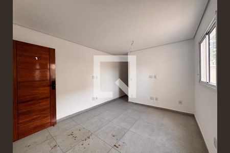Sala de apartamento à venda com 2 quartos, 63m² em Jardim Santo Alberto, Santo André