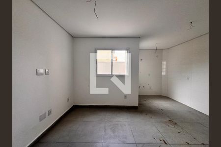 Sala de apartamento à venda com 2 quartos, 63m² em Jardim Santo Alberto, Santo André
