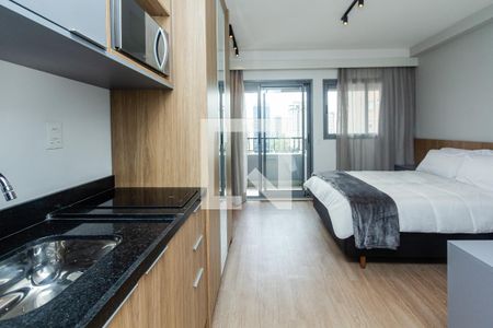 Studio de kitnet/studio para alugar com 1 quarto, 24m² em Vila Olímpia, São Paulo