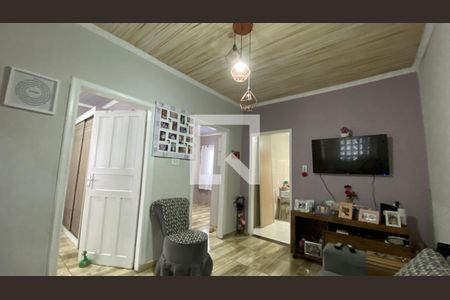 Casa 1 - Sala de casa à venda com 8 quartos, 426m² em Vila Francisco Matarazzo, Santo André